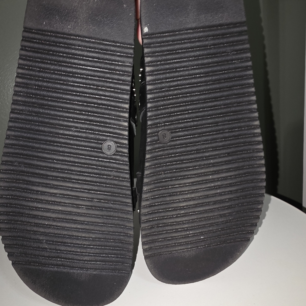 Steve Madden Black Studded Sandals - Picture 5 of 6